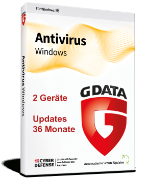 G DATA Antivirus | 2 Geräte | 36 Monate