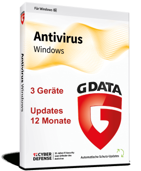 G DATA Antivirus | 3 devices | 12 months