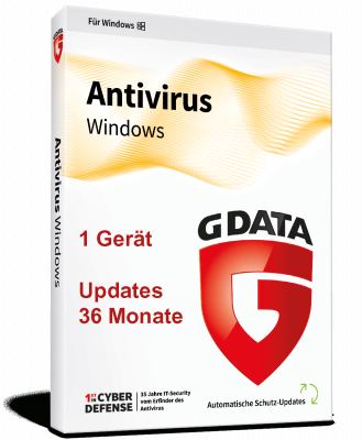 G DATA Antivirus | 1 device | 36 months