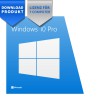 Windows 10 | 11 Pro - 32/64-Bit - for 1 Computer